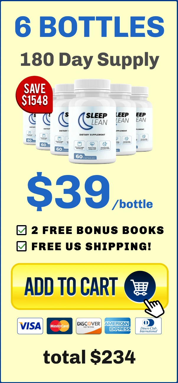 Sleep Lean order six bottles