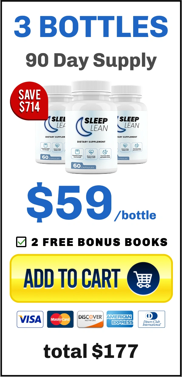 Sleep Lean order three bottles